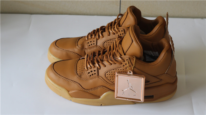 Air Jordan 4 Premium Ginger Wheat